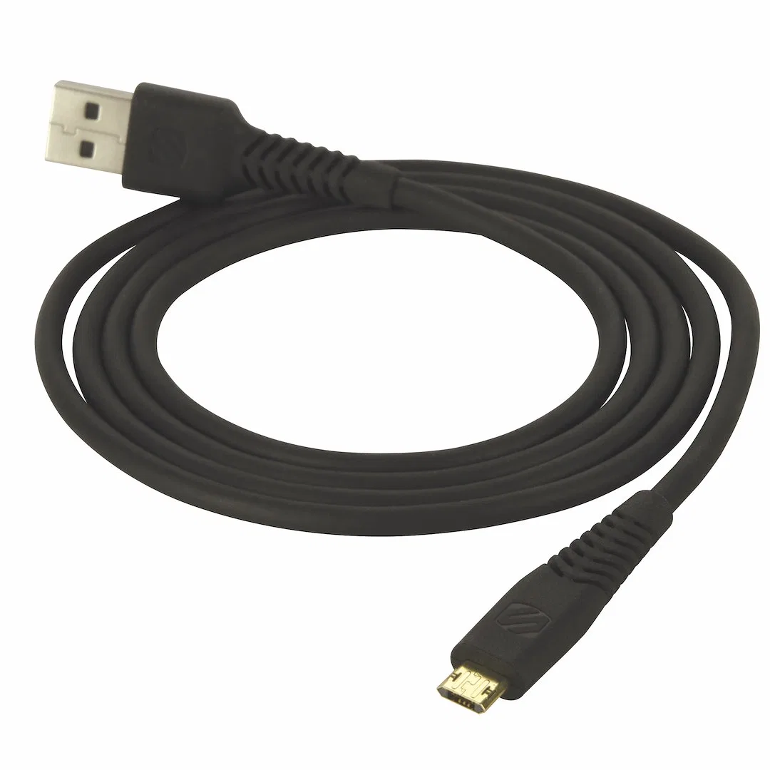 HDEZ4I – SCOSHE IND. USB Cable, For Charging And Syncing iPhones/ iPads USB 3.0 4 Foot Length Black - view 2